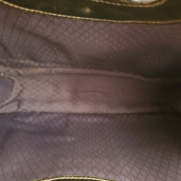 Vintage Gucci Blue Suede Handbag Purse Authentic - Picture 5 of 8